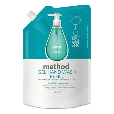 Method gel Hand Wash Refill Pouch Waterfall Ounce