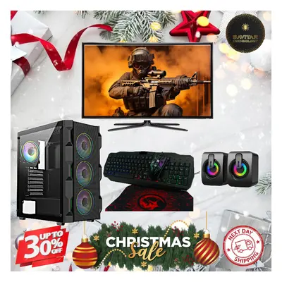 Fast Gaming PC Bundle|Core i7| GT 2GB|16GB RAM|128GB SSD+1TB HDD