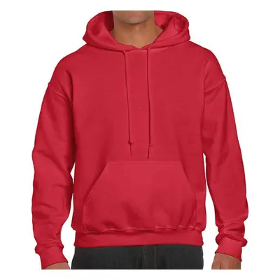 (M, Red) Gildan Mens DryBlend Hoodie