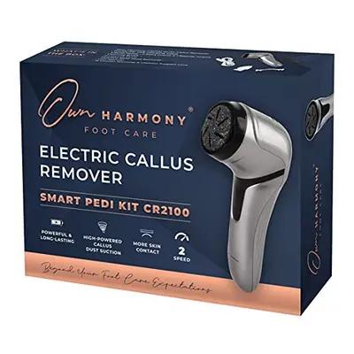 Own Harmony Electric Hard Skin Remover with Vacuum Absorption - Professional Pedicure Tools for 