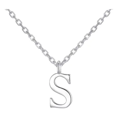 Sterling Silver Initial Necklace