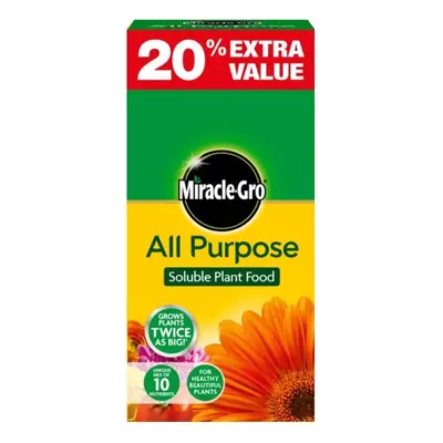 Miracle-Gro x All Purpose Plant Food 1kg PLUS 20% Free