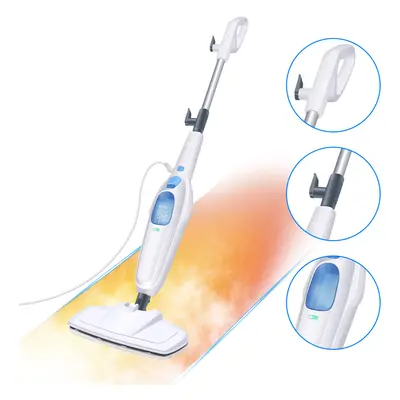 Steam Mops Floor Cleaner Cleaning Tool 1500W Steamer Pet Steam Mop Lightweight Corded Wet and Dr