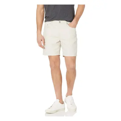 Amazon Essentials Mens SlimFit Inseam Stretch 5Pocket Short Stone