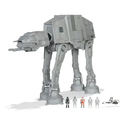 Micro Galaxy Squadron AT-AT Walker - 10-Inch Assault Class Vehicle with Five 1-Inch Micro Figure