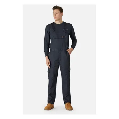 (L, Dark Navy) Dickies Mens Bib And Brace Trouser