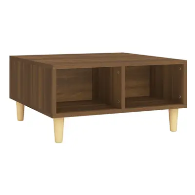 (brown oak) vidaXL Coffee Table Couch Side Accent Centre Table Chipboard Multi Colours