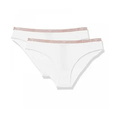 (L) 2-Pack Basic Cotton Brief, White