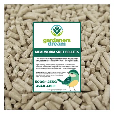 GardenersDream Mealworm Suet Pellets (12.5kg)