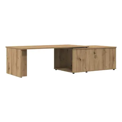 (artisan oak) vidaXL Coffee Table Engineered Wood Lounge End Couch Table Desk Multi Colours