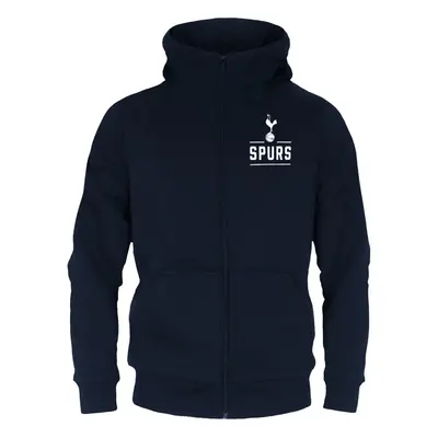 (Navy Blue, Years) Tottenham Hotspur FC Official Football Gift Boys Fleece Zip Hoody