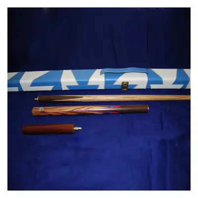 57 Inch Handmade 3/4 Multi-Handspliced Rosewood Butt Snooker Cue Set