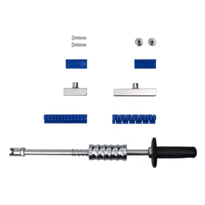 vidaXL Piece Slide Hammer Set Carbon Steel