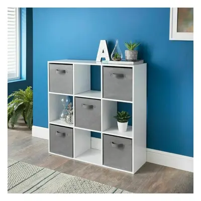 9 Cubes Basket Cubes Shelving Storage Unit Bookcase G-0334