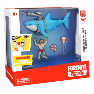 Fortnite Laser Chomp Glider & Sun Tan SpecialistÂ Action Figure