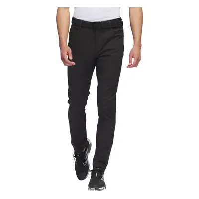 (36/34, Black) adidas Golf Go-To Five-Pocket Stretch Breathable Sustainable Trousers