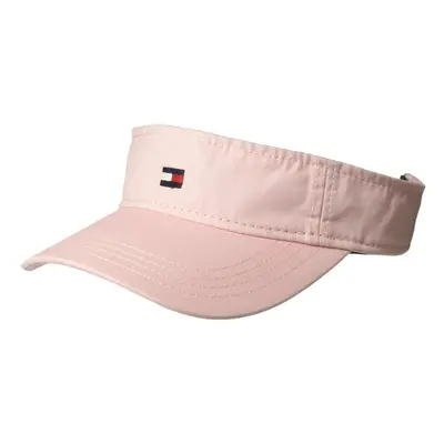 Tommy Hilfiger Men's Dad Hat Flag Solid Cotton Visor Crystal Rose O