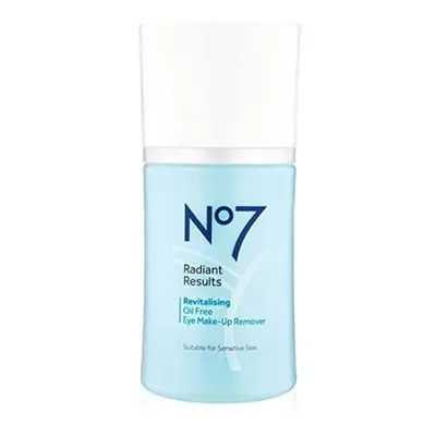 No7 Radiant Results Revitalising Oil Free Eye Make-Up Remover 100ml