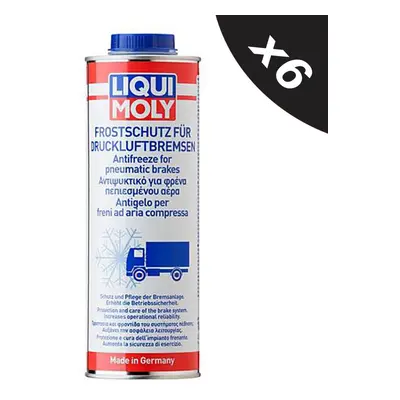 Liqui Moly Air Brake Antifreeze Ice Free Pneumatic Brakes Antifreeze 6x1L