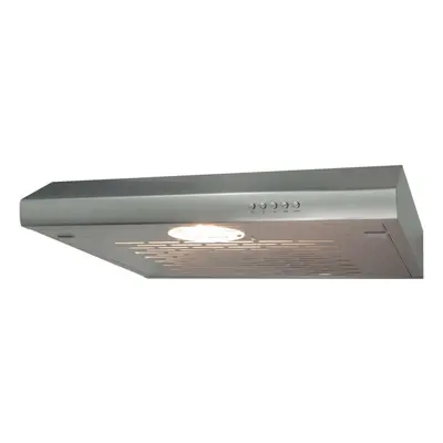 SIA STH60SS 60cm Slimline Visor Cooker Hood Extractor Fan In Stainless Steel