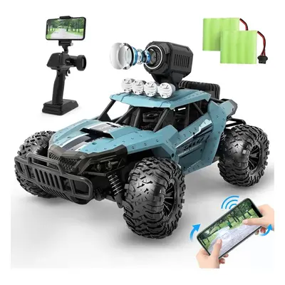 DEERC RC Cars DE36W Remote Control Car with 1080P HD FPV Camera 1/16 Off-Road High Speed Monster