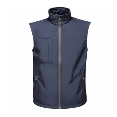 (3XL, Navy) Regatta Mens Octagon Layer Printable Softshell Bodywarmer