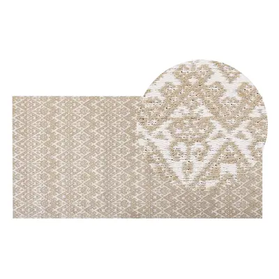 Jute Area Rug x cm Beige ATIMA