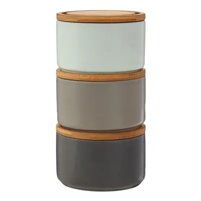 Set of Fenwick Storage Canisters, Stackable, Dolomite