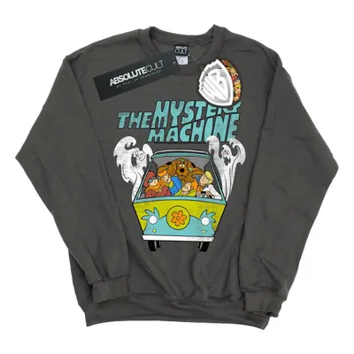 (L, Charcoal) Scooby Doo Mens Mystery Machine Sweatshirt