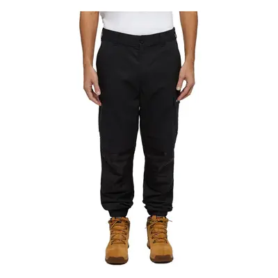 (L, Black) Dickies Womens/Ladies Twill Cargo Pocket Jogging Bottoms