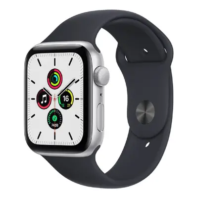 Apple Watch SE GPS 44mm Space Grey Aluminium Case with Midnight Sport Band