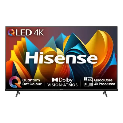 Hisense 75E7NQTUK 75" 4K QLED Smart TV 60Hz Refresh Rate with Freely