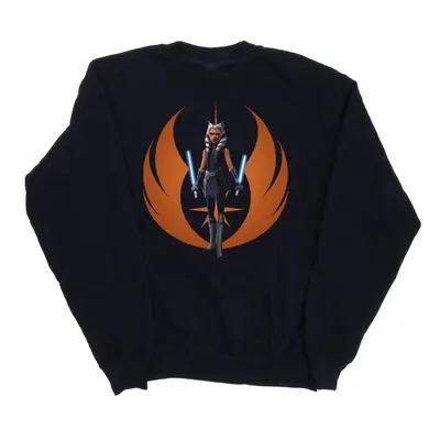 (3XL, Navy Blue) Star Wars Mens Clone Wars Ahsoka Rebel Pose Sweatshirt