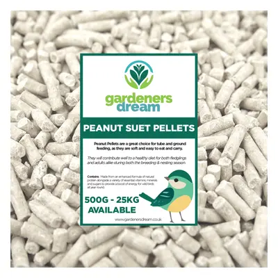 GardenersDream Peanut Suet Pellets - High Energy Feed Wild Bird Garden Food