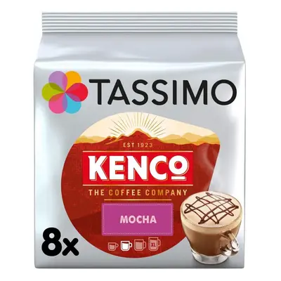 Mocha Coffee Capsules Tassimo Kenco servings