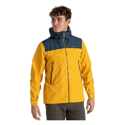 (XL, Warbler Yellow/Blue Stone) Craghoppers Mens Vanth Waterproof Jacket