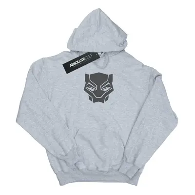 Marvel Boys Black Panther Black On Black Hoodie