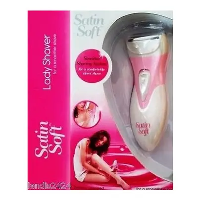 Satin Soft Lady Shaver - For a Smoother Shave - Sensitive Shaving System - Wet and Dry - with Pr