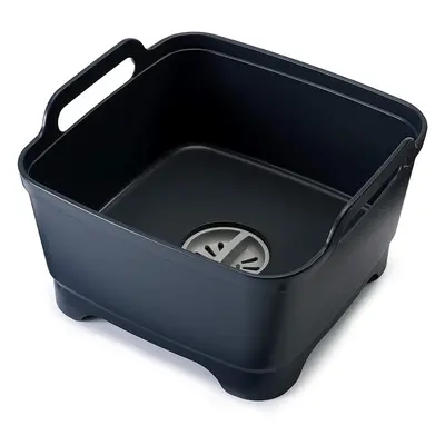 Joseph Joseph Wash and Drain Washing Up Bowl - Grey, 31.5x31x20 cm