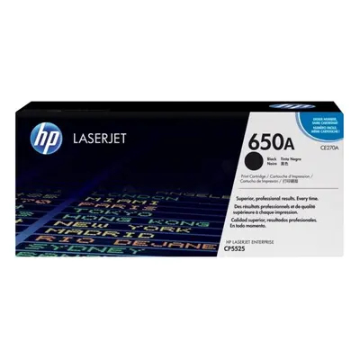 HP CE270A (650A) Toner black, 13.5K pages