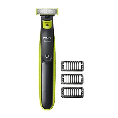 Philips QP2520/20 OneBlade Rechargeable Facial Trim Edge Shave Hair Trimmer with Styling Combs