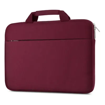 (Wine Red, inch) 14/15.6 inch Laptop Sleeve Bag with Handle Water-Resistant Laptop Case Portable