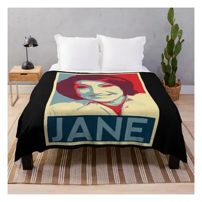 Fleece Throw Blanket Jane Mcdonald for Sofa Couch Kids x Inches