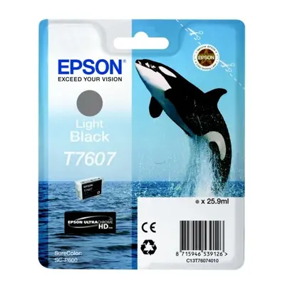 Epson C13T76074010 (T7607) Ink cartridge gray, pages, 26ml