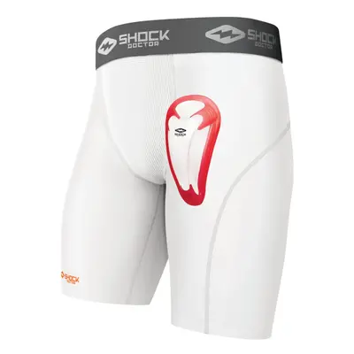 Shock Doctor Men's Core Compression Short with Bio-Flex Cup - Boys