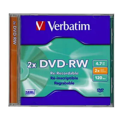 Verbatim Verbatim DatalifePlus SERL Disc with Case 4.7GB (2x DVD-RW)