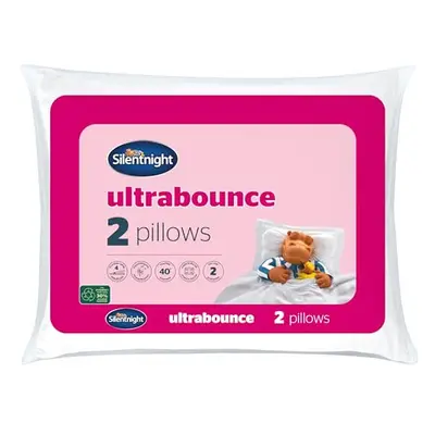 Silentnight Luxury Ultrabounce Pillows Pack ? Pack of Soft Medium Support Hotel Quality Bed Pill