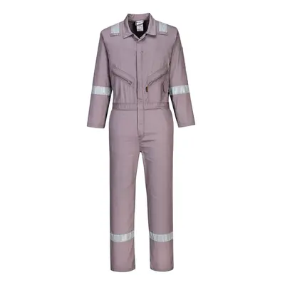 (3XL, Grey) Portwest Mens Iona Cotton Wear to Work Overalls