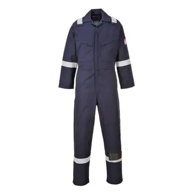 (XXL, Navy) Portwest Unisex Adult Modaflame Overalls