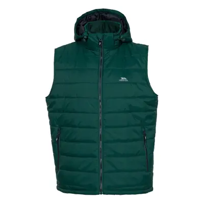 (XL, Forest Green) Trespass Mens Padded Gilet Bodywarmer Franklyn